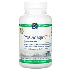 Nordic Naturals, ProOmega CRP, 1,250 мг, 90 мягких таблеток