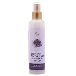 SheaMoisture, Purple Rice Water, Strength + Color Care Primer & Styler,  7.5 fl oz (222 ml)
