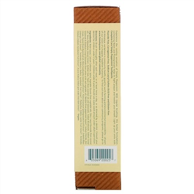 Himalaya, Зубная паста Complete Care, Simply Peppermint, 5,29 oz (150 г)