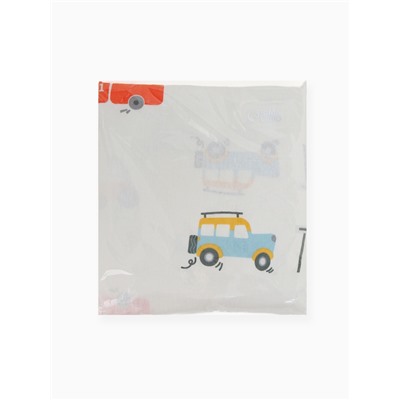 Простыня на резинке ясельная «Крошка Я. Машинки», 60×120+20 см, бязь