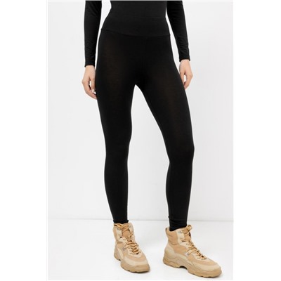 Леггинсы женские термо 642266 (Черный)