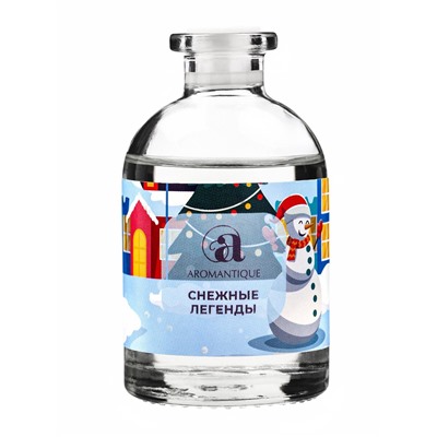 Новогодний ароматический диффузор Aromantique «Снежные легенды», с палочками, для дома, 50 мл