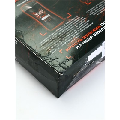 УЦЕНКА HARD LINE, набор «Ярость вулкана», гель для душа, 250 мл и гель для бритья, 110 мл