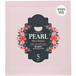 Koelf, Pearl Shea Butter, упаковка гидрогелевых масок, 5 шт., 30 г каждая
