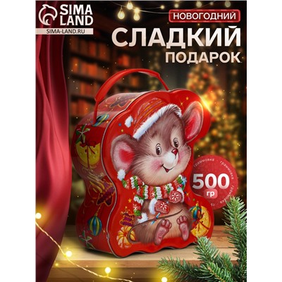 Сладкий новогодний подарок «Обожайка», детский, 500 г