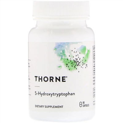 Thorne Research, 5-гидрокситриптофан, 90 капсул