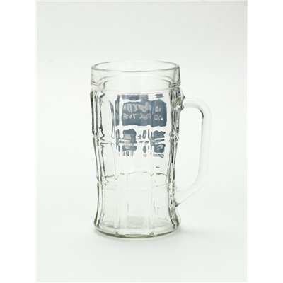 Кружка пивная стеклянная «Формула счастья», 500 мл