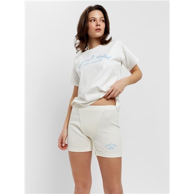 Шорты - боксеры женские MINAKU, экрю, размер 48