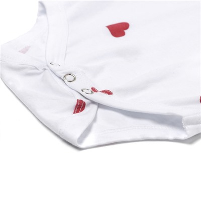 Боди детское с рюшами MINAKU, рост 80-86 см, молочное