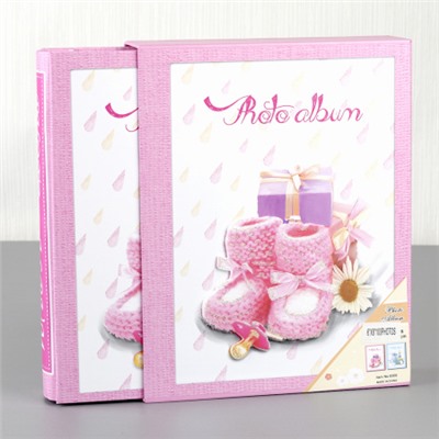 Фотоальбом 100 фото 15х21 С новорожденным / 9300 /уп 36/