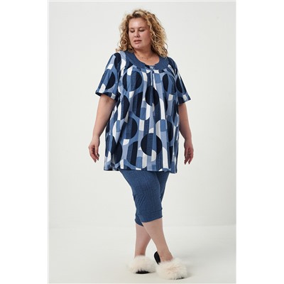 Комплект женский с бриджами 83607