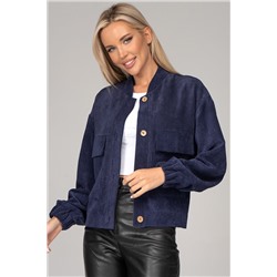 Бомбер Рут (вельвет/черника)