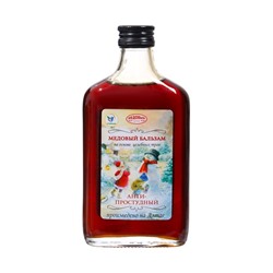 Новогодний безалкогольный алтайский медовый бальзам на травах Vitamuno «Анти-простудный», 250 мл