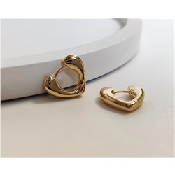 Серьги Сердечки