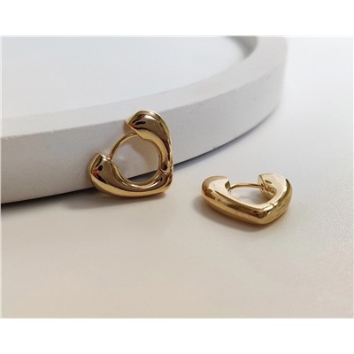 Серьги Сердечки