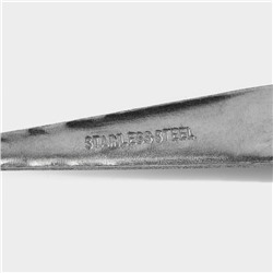 Набор столовых ложек из нержавеющей стали Доляна «Ромб», длина 20.5 см, 6 шт., цвет серебряный