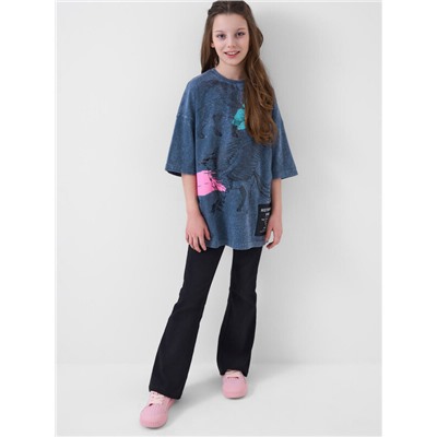 Фуфайка трикотажная для девочек (футболка)