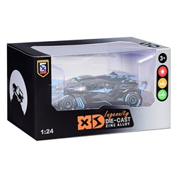 Машина "Гоночный вираж" (свет, звук, дым) в коробке