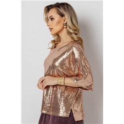 Блузка женская  БЛЕСК110/01/Блеск, золото