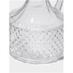 Бутылка для соусов и масла Доляна «Парфе», 180 мл, 9.5×14 см, с пробковой крышкой, стекло, прозрачная