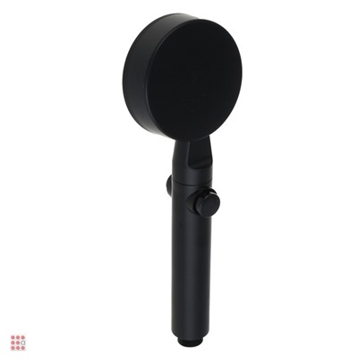 Лейка для душа, 5 режимов, 90мм, черная