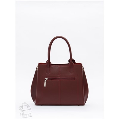 Сумка женская кожаная 1011M wine red  Polina&Eiterou