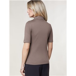 Водолазка из премиального хлопка с эластаном