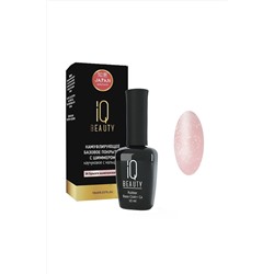 IQ Beauty Покрытие базовое каучуковое с кальцием, брызги шампанского с шиммером, 10 мл KRISTALLER, 1107347