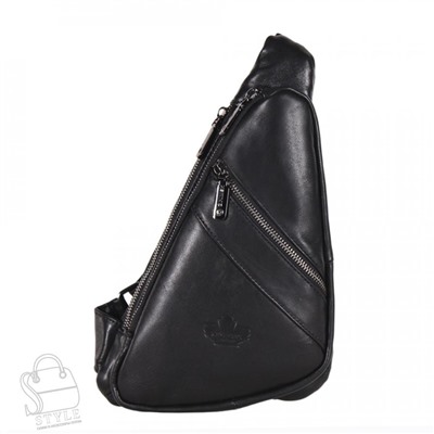 Рюкзак мужской кожаный 1212-1Z black Zinimxs
