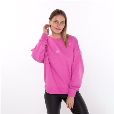 Свитшот женский Mark Formelle, цвет малиновый, размер 52