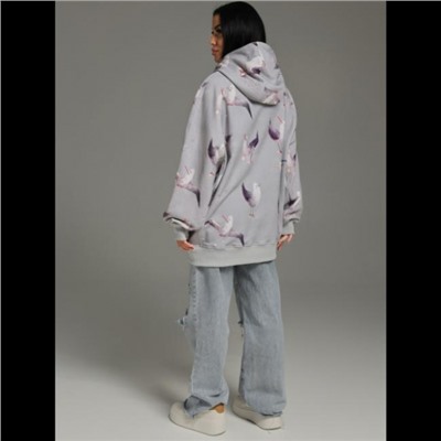 Худи женское Ваниль (Голубой)