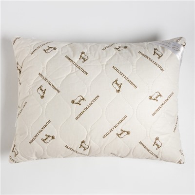 Подушка «Этель», подстёжка — овечья шерсть, 50×70 см, тик