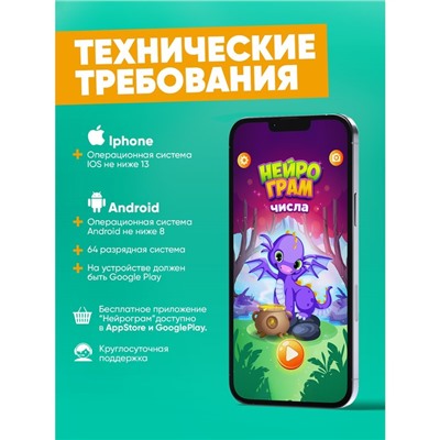 Нейрограм обучающая интерактивная игра «Тренируем счёт»