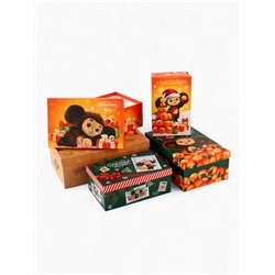 Набор коробок подарочных 5 в 1 «С Новым Годом!», Чебурашка, 32.5×20×12.5 - 22×14×8.5 см