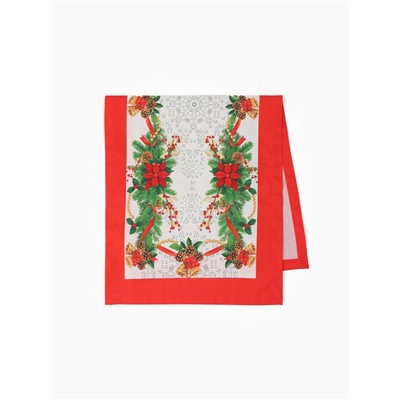 Дорожка на стол «Этель» Рождественский балл 30×70 ±3 см, 100% хлопок, саржа 190 г/м²