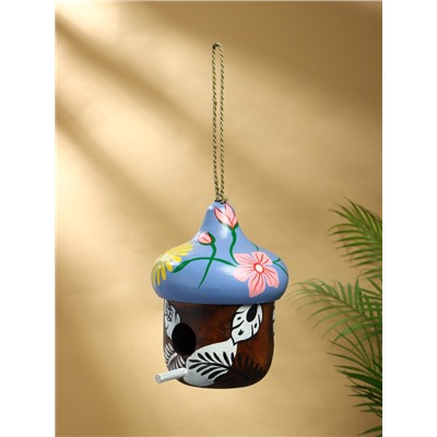 Подвесной декор «Скворечник-орешек», 25×20×20 см, дерево