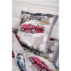 КПБ Форсаж бязь 1,5 сп с 1 наволочкой