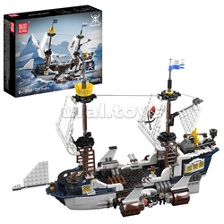 Конструктор "Пиратский корабль"(1281 дет.) в коробке