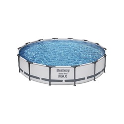 Бассейн каркасный Bestway Steel Pro MAX 56595, 427×84 см, фильтр-насос, круглый