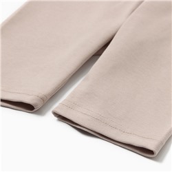 Комплект для девочки (майка и велосипедки) MINAKU, бежевый, рост 104 см