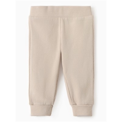 Брюки детские MINAKU, рост 74-80 см, бежевые