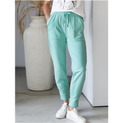 Брюки из тонкого премиального футера с эластаном