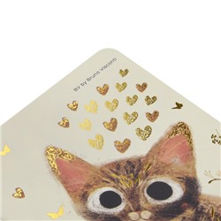 Записная книжка А6  32л линейка "Любовь. Милый котик" 7-32-506/20 Bruno Visconti