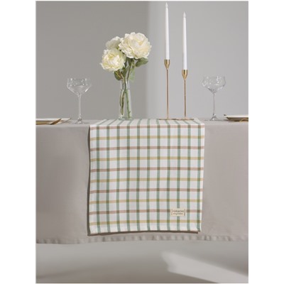 Дорожка Этель Harmony 40×150 см, 100% хлопок, рогожка 186 г/м²