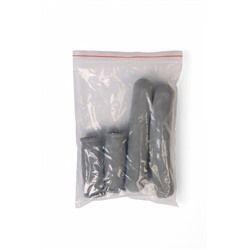 Набор накладок для подмышечных костылей, 4 предмета, серые