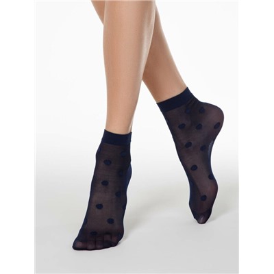Полиамидные CONTE FANTASY 20 Носки в горошек