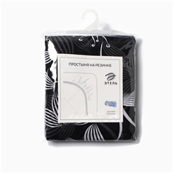 Простыня на резинке 1.5-спальная «Этель. Сумерки», 160×200+25 см, бязь