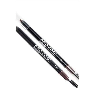 Provoc Гелевая подводка в карандаше для бровей, №102 / Seductiv KRISTALLER, 1106255