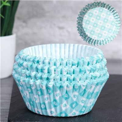 Форма для выпечки 5*3 см, набор 100 штук / 003-731 /уп 288/ бумажные