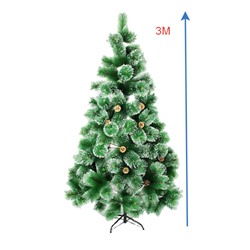 Сосна заснеженная новогодняя, ёлка 300 см